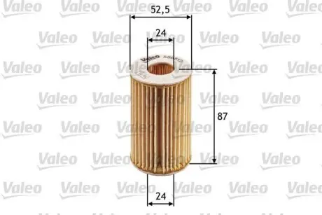 Фільтр масляний Valeo 586512