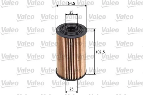 Фільтр масляний HYUNDAI/KIA I30/Ceed "1,1-5,0 "05>> Valeo ="586579"