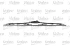 Щітка склоочисника каркасна передн (1шт) Optiblade 600мм IVECO DAILY III, DAILY IV, DAILY V RVI MASCOTT, MIDLUM NISSAN INTERSTAR OPEL MOVANO A RENAULT MASTER II DAF LF, LF 45, LF 55 12.97- Valeo 628601 (фото 4)