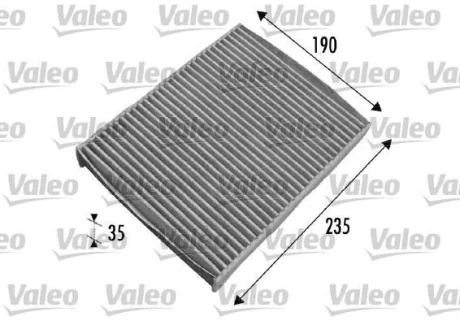 Фільтр салону FORD/MAZDA Fiesta/2 "1,2-2,0 "01-12 Valeo ="698693"
