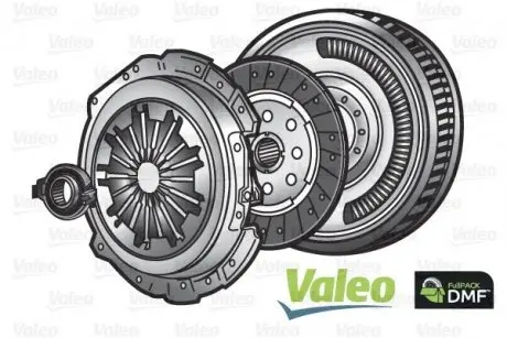 Маховик+комплект зчеплення Valeo 837048