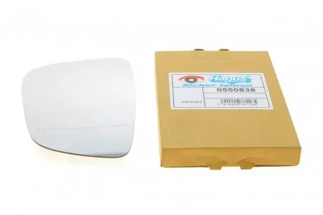 Скло дзеркала (з підігрівом) BMW 5 (G30/F90)/7 (G11/G12) 15- (R) Van Wezel 0550838
