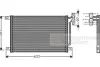 Конденсор кондиціонера BMW 3 E46/ X3 E83 04 > 10 Van Wezel 06005215 (фото 1)