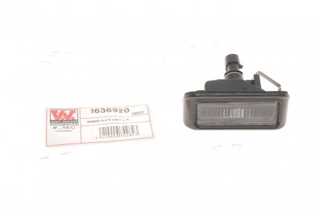 Подсветка номера Fiat Doblo 01- Van Wezel 1636920