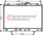 Радіатор охолодження MITSUBISHI PAJERO PININ 3/99&gt;07 Van Wezel 32002169 (фото 1)