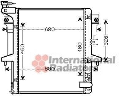 Радиатор Van Wezel 32002202