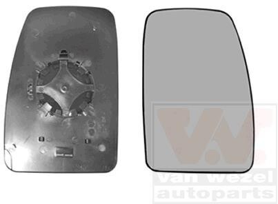 Стекло зеркала Renault Master/Opel Movano/Nissan NV 400 10- (R) Van Wezel 3799836