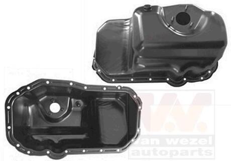 Піддон, масляний картера двигуна VAG 1.2 TSi 10+ (Wan Wezel) Van Wezel 4924070