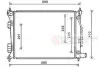 Радиатор охлаждения Hyundai; KIA 1,4AT (выр-во) Van Wezel 82002276 (фото 1)