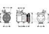 Компрессор кондиционера GETZ 14i/16i MT/AT 05-09 (выр-во) Van Wezel 8200K199 (фото 1)