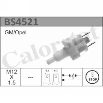 Вимикач стоп сигналу Vernet BS4521