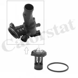 Термостат системи охолодження (87°C) SEAT IBIZA IV, IBIZA IV SC, IBIZA IV ST, IBIZA IV/HATCHBACK SKODA FABIA II, ROOMSTER, ROOMSTER PRAKTIK VW POLO, POLO V 1.2D 10.09-05.15 Vernet THK7271.87J