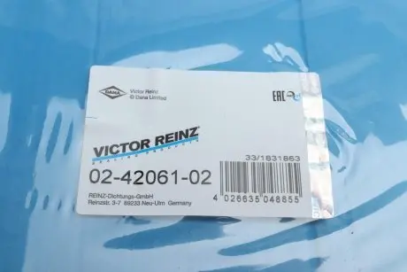 Комплект прокладок двигуна VICTOR REINZ 02-42061-02