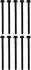 Болти головки (к-кт 10шт.) Hyundai Tucson/Santa Fe/Kia Cee'd/Cerato1.5D/2.0D 01- (M12x180mm) VICTOR REINZ 14-10372-01 (фото 1)