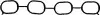 Прокладка впускного коллектора Toyota RAV 4 1.8i 00-05 VICTOR REINZ 71-53104-00 (фото 1)
