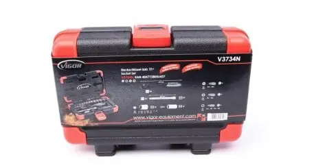 Набір насадок 1/4 (23 предмети) VIGOR V3734N