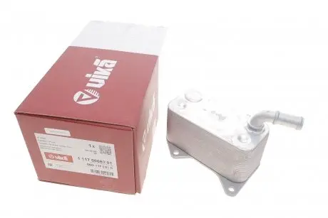 Радіатор масляний Skoda Octavia (04-08) / VW Golf (04-), Jetta (06-11), Passat (06-11) / Audi A4 (05-08), A6 (05-11), TT (07- 09) Vika 11170068201