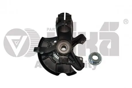 Кулак поворотный передний левый с подшипником и защитой Skoda Octavia (97-11)/VW Golf (96-03)/Seat Leon (00-06) Vika 44071739901