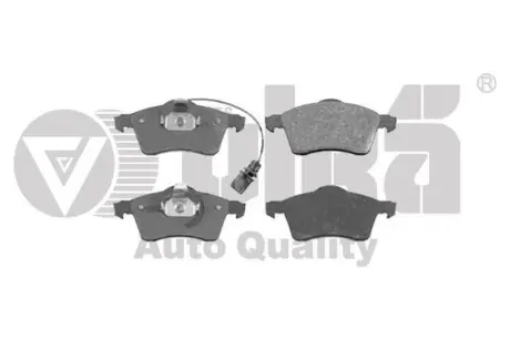Колодки тормозные передние VW T4 Vika 66980007801