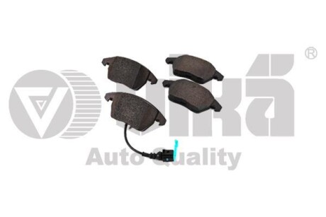 Колодки тормозные передние с датчиком износа Skoda Octavia (13-)/VW Golf (13-)/Audi A3 (13-) Vika 66981688801