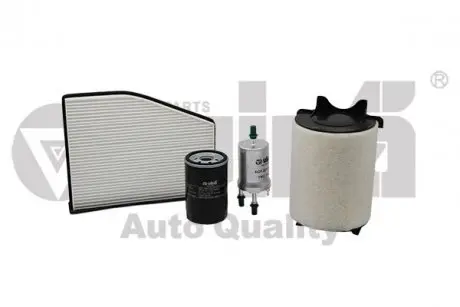 Комплект фільтрів 4шт. Ауді A4, A6/VW Golf, Passat (91-03) 1.6,1.8,2.0 бенз. Vika K11783401
