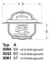 Термостат NISSAN Micra ll "1.0-1.4 "92-02 - знято з виробництва WAHLER 300482 (фото 1)