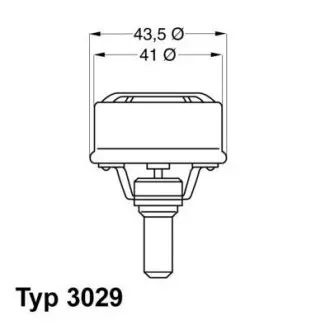 Термостат Renault Volvo WAHLER 302989