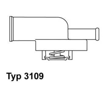 Термостат Fiat Lancia WAHLER 310987D