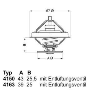 A_Термостат Iveco Renault Trucks WAHLER 416379D