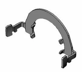Затискач вихлопної системи MERCEDES A (W169), B SPORTS TOURER (W245) 1.5/1.7/2.0 09.04-06.12 WALKER 82056