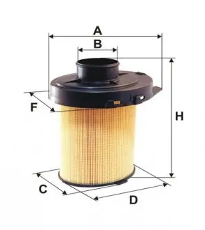 Фільтр повітряний CITROEN, PEUGEOT /AK246 (WIX-FILTERS) WIX FILTERS WA6033
