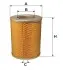 Фільтр повітряний NISSAN /AM412 (WIX-FILTERS) WIX FILTERS WA6081 (фото 1)