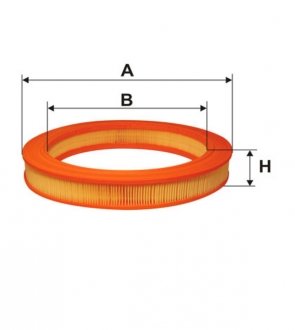 Фільтр повітряний BMW /AR210 (WIX-FILTERS) WIX FILTERS WA6391