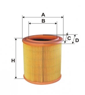 Фільтр повітряний CITROEN, PEUGEOT /AE311/1 (WIX-FILTERS) WIX FILTERS WA6524