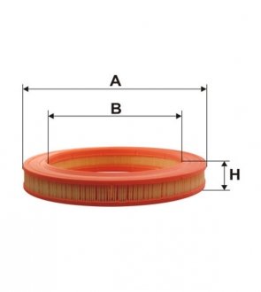 Фильтр воздушный MB W201 /AR204/1 (выр-во WIX-FILTERS) WIX FILTERS WA6596