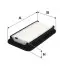 Фільтр повітряний /AP176/5 (WIX-FILTERS) WIX FILTERS WA9549 (фото 1)