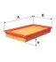 Фильтр воздушный /190/3 (выр-во WIX-FILTERS) WIX FILTERS WA9550 (фото 1)
