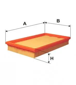 Фильтр воздушный /190/3 (выр-во WIX-FILTERS) WIX FILTERS WA9550