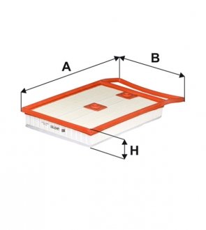 Фільтр повітряний Audi A1 (8X), Seat Ibiza V, Skoda Fabia III, VW Polo V WIX WIX FILTERS WA9780 (фото 1)