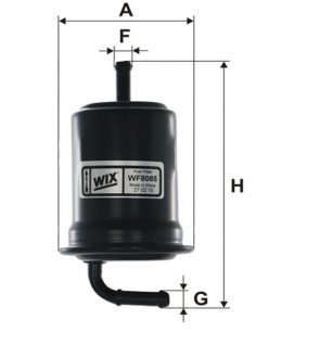 Фильтр курил. /PP887 (выр-во WIX-FILTERS) WIX FILTERS WF8085