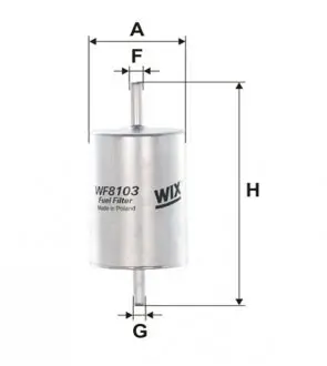 Фільтр палива WIX FILTERS WF8103