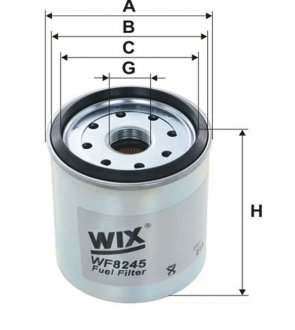 8245 (946/2) WIX FILTERS WF8245 (фото 1)