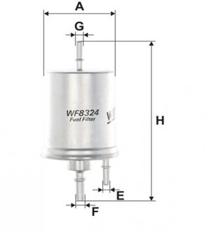 Фільтр палив. AUDI / PP836/5 (WIX-FILTERS) WIX FILTERS WF8324