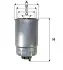 Фильтр топливный CHRYSLER VOYAGER 2.8 CRD 07-, DODGE CALIBER 2.2 CRD 10- (выр-во WIX-FILTERS) WIX FILTERS WF8499 (фото 1)