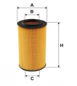 Фільтр масляний Mercedes C (W202/W203), CL (C215/C216), CLC (CL203), CLK (C208 WIX WIX FILTERS WL7009