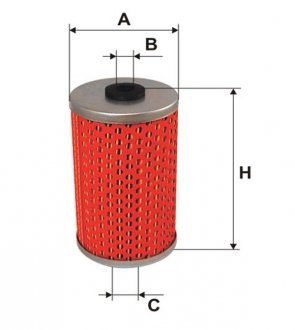 Фильтр масляный двигателя MB W123 /OM510 (выр-во WIX-FILTERS) WIX FILTERS WL7024