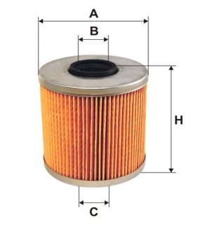 Фильтр масляный двигателя /OM523 (выр-во WIX-FILTERS UA) WIX FILTERS WL7042