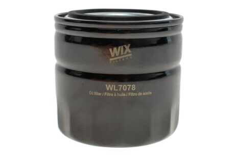 Фільтр мастильний двигуна ГАЗ дв.406, FORD, TOYOTA OP533 (WIX-FILTERS UA) WIX FILTERS WL7078 (фото 1)