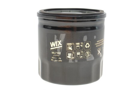 Фильтр масляный двигателя OPEL ASTRA /OP630 (выр-во WIX-FILTERS) WIX FILTERS WL7190