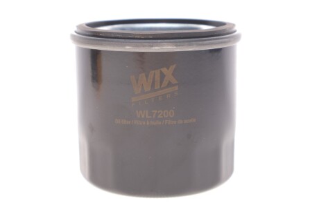 Фільтр масляний Ford/Honda/Hyundai/Infiniti/John Deere/Kia/Kubota WIX WIX FILTERS WL7200